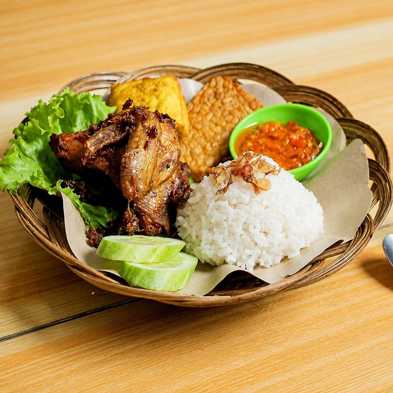 Paket ayam Saung Berkah Warass